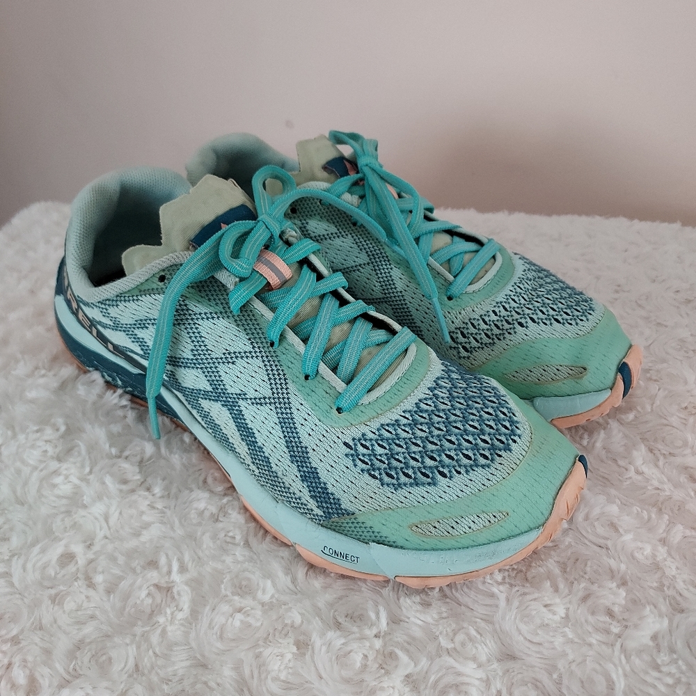 Merrell Hyperlock Bare Access Flex J12614 Hiking Running Shoes Sz 7.5 Outdoor